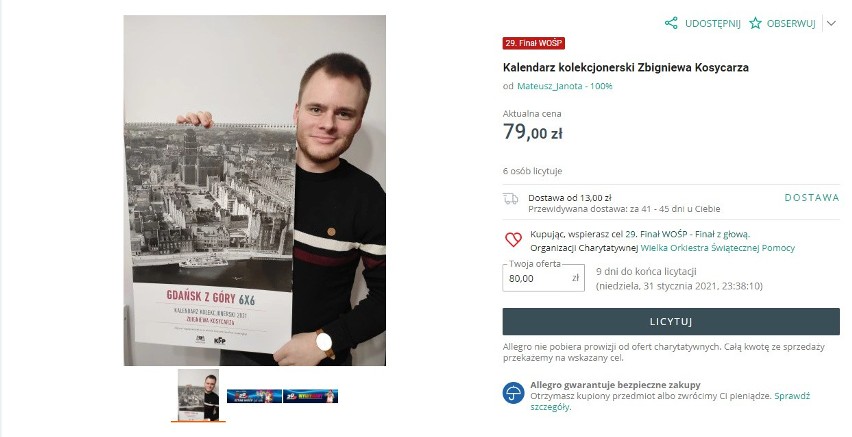 Wylicytuj kalendarz kolekcjonerski!...