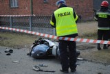 Wypadek w Osieku pod Wieruszowem. Zginął 23-letni motocyklista
