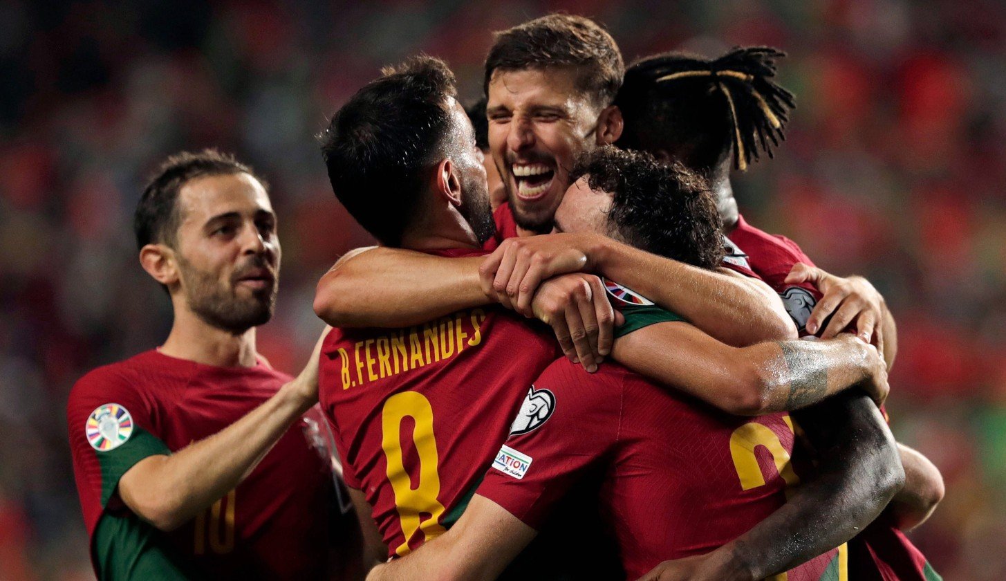 Eliminacje Euro 2024. Portugalia gromi rywali, wygrana Chorwacji. Nie