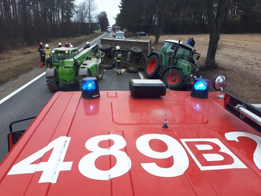 W sobotę na DK8 w kierunku Augustowa doszło do wypadku w...