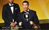 Cristiano Ronaldo najlepszym piłkarzem 2014 r. Otrzymał Złotą Piłkę FIFA