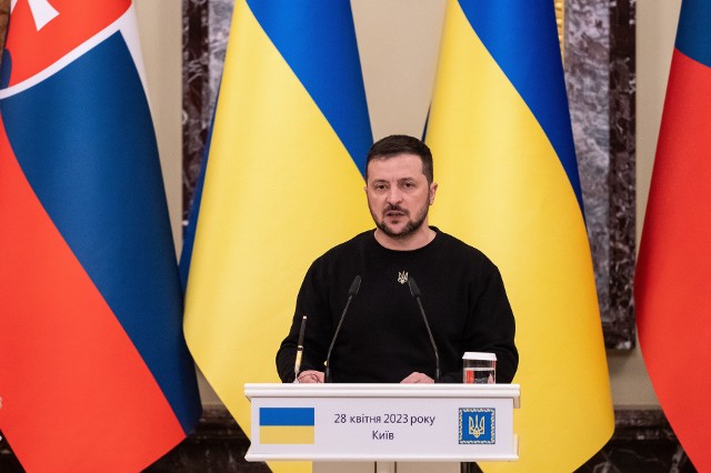 Prezydent Ukrainy Wołodymyr Zełenski przybył z wizytą do Helsinek