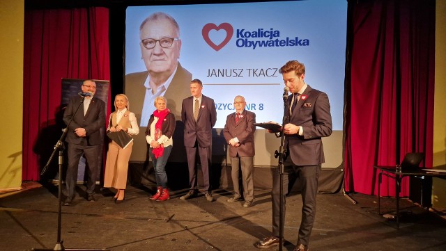 Konferencja Koalicji Obywatelskiej w Strzelcach Opolskich.