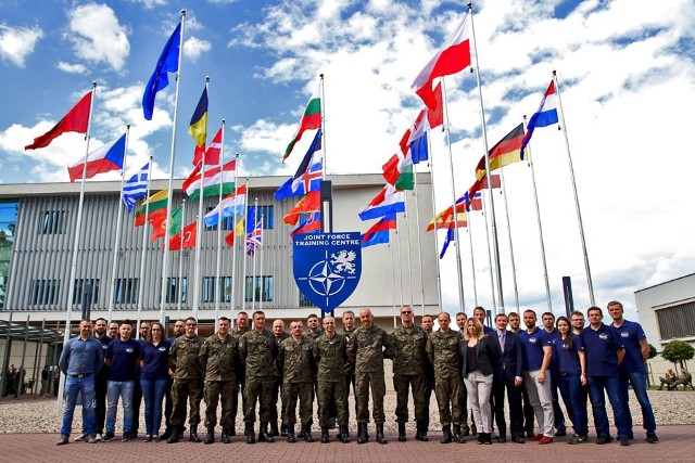 NATO CWIX 2018. System Jaśmin z Bydgoszczy podczas cwiczeń w JFTC w Bydgoszczy
