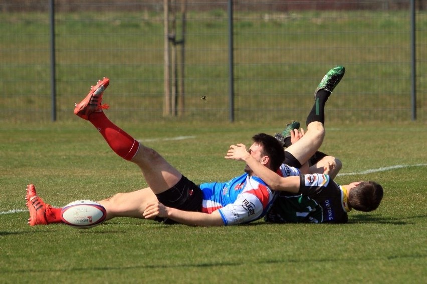 Rugby: Wysokie zwycięstwo Budowlanych Lublin (ZDJĘCIA)