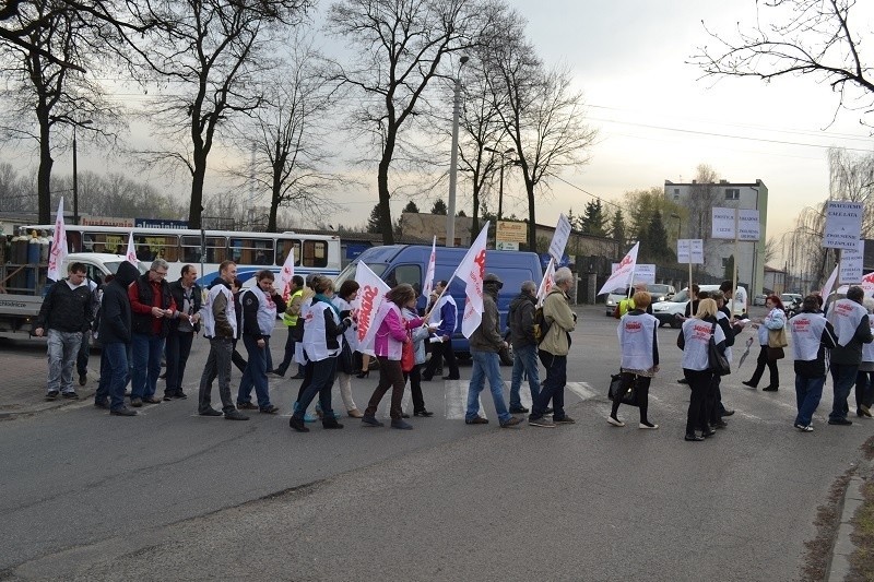 Częstochowa: Solidarność zablokowała DK 91