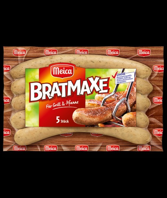 Produkt: Kiełbaski Bratmaxe 5 sztuk, 313 g...