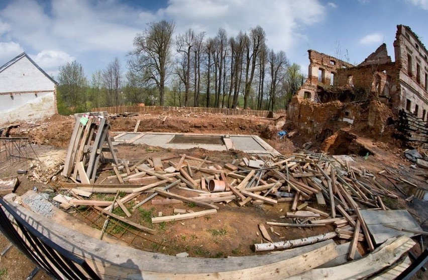 Tak wyglądał browar przed odbudową