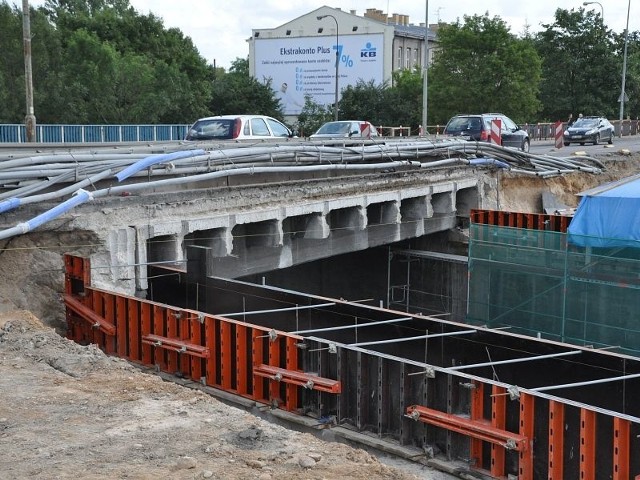 Stary wiadukt był budowany jeszcze w latach siedemdziesiątych