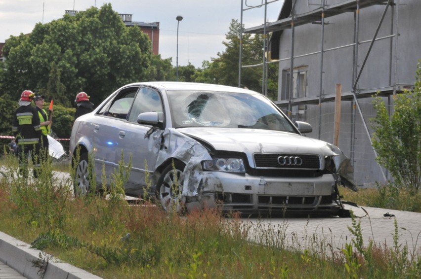 Wypadek w Kostrzynie. Świadkowie: - Kierowca audi gnał jak szalony (zdjęcia)