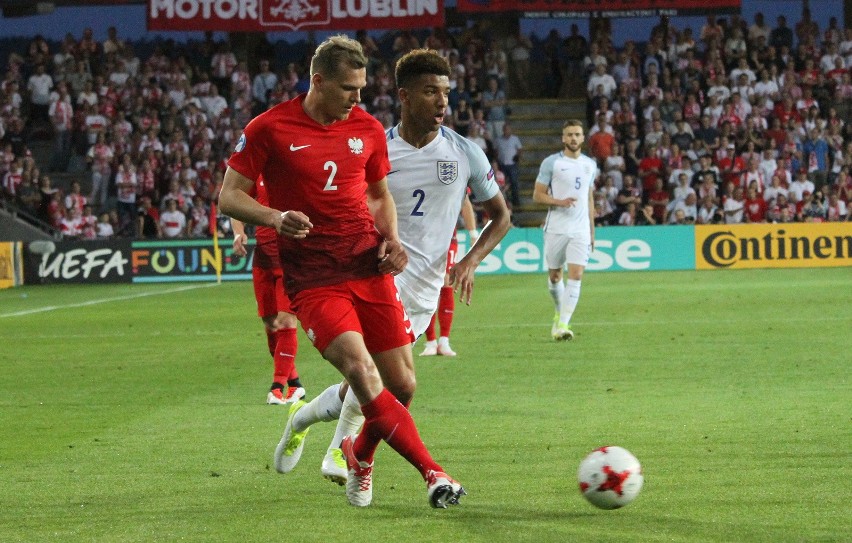 Polska reprezentacja U21 przegrała z Anglia w Kielcach 0:3