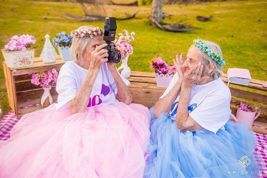 Bliżniaczki Paulina i Maria obchodzą 100 urodziny. Tę...