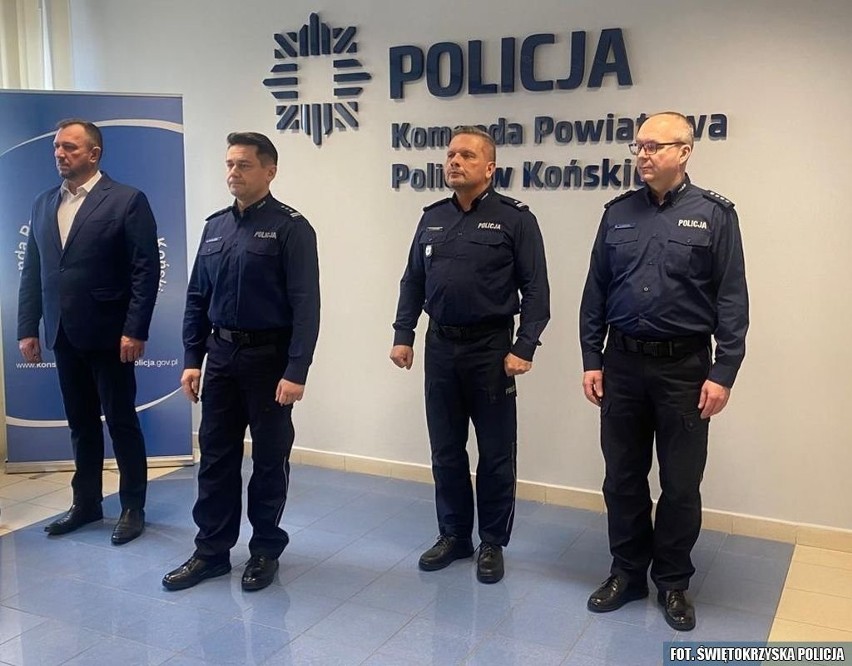 Jest nowy wiceszef policji w Końskich. To podinspektor Paweł Stępiński