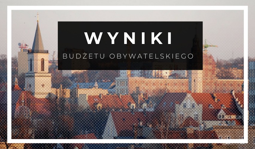 Znamy wyniki tegorocznej edycji Budżetu Obywatelskiego w...