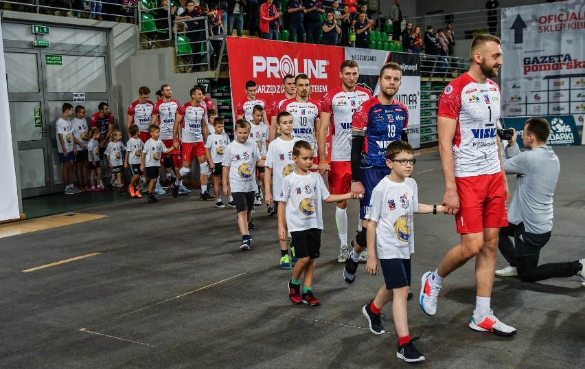Siatkarze BKS Visły Bydgoszcz zagrali trzeci w tym sezonie...