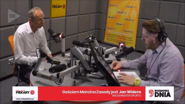 Dziś Gościem Dnia DZ i Radia Piekary jest Jan Widera, wiceminister sportu.