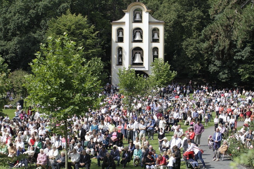 Tłumy na odpuście św. Jacka w Kamieniu Śląskim