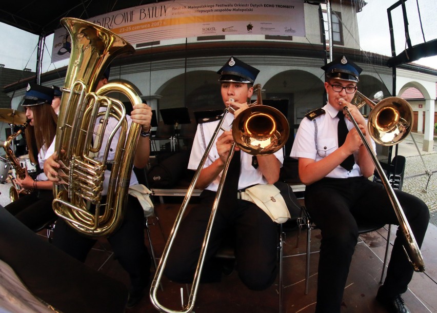 Echo Trombity. Rywalizują orkiestry dęte z całej Małopolski [ZDJĘCIA, WIDEO]