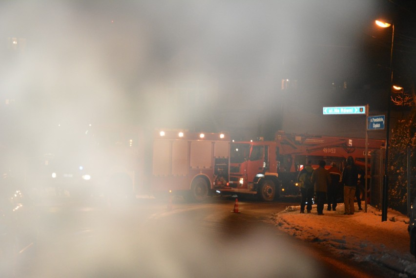 Nowy Targ: Groźny pożar. Na szczęście strażakom udało się zapobiec tragedii