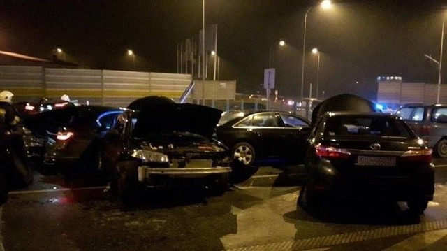 Antoni Macierewicz miał wypadek. Jego auto uczestniczyło w karambolu koło Torunia
