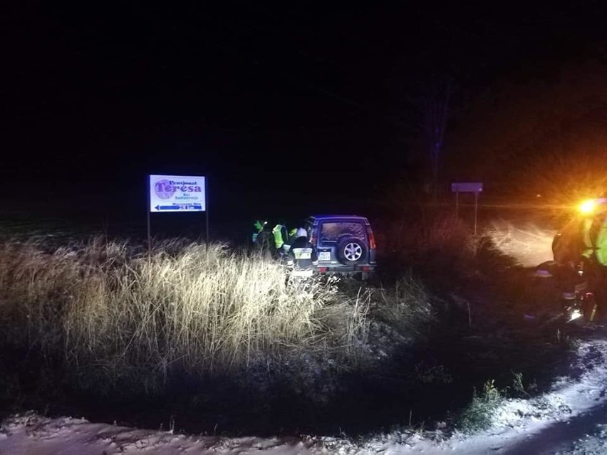 Wypadek drogowy na trasie Miłki - Marcinowa Wola. Jedna...