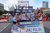 Katowice. Mistrzostwa Polski w koszykówce 3x3 ZDJĘCIA Olimpijczycy z Tokio zagrali na katowickim Rynku. Team Poland mistrzem!