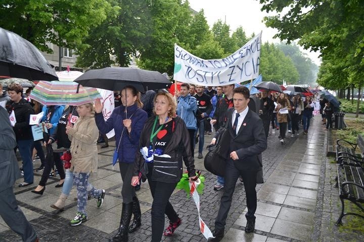 Częstochowa: Protest w obronie I Liceum Ogólnokształcącego...