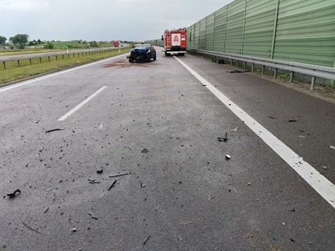 Wypadek na S17. Są utrudnienia. Sznur samochodów w stronę Lublina