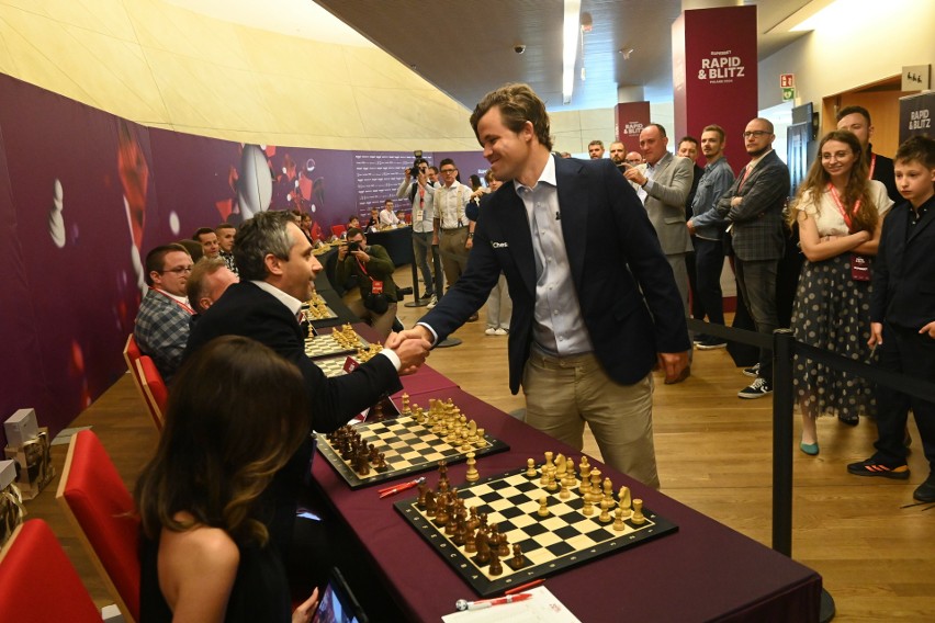 Grand Chess Tour w Warszawie. Magnus Carlsen: Nigdy nie jest łatwo zwyciężać w takiej stawce