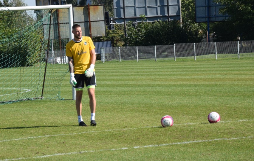 Fortuna 1 Liga. Radomiak Radom przygotowuje się do sobotniego meczu z Zagłębiem Sosnowiec. Trenują wszyscy piłkarze