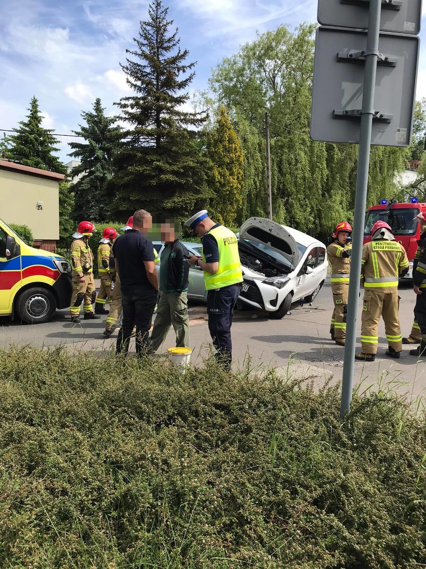 Niecodzienna kolizja w Katowicach