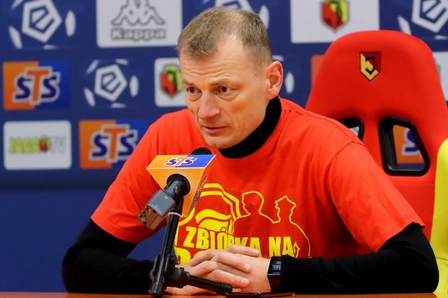 Trudno jest nadążyć za wypowiedziami trenera Jagiellonii Bogdana Zająca