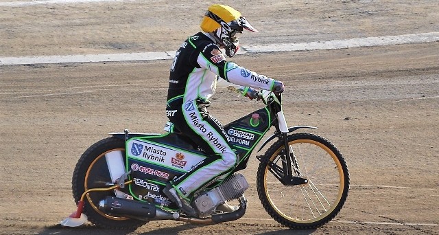 Robert Chmiel z ROW-u Rybnik należał do najlepszych zawodników 3. rundy DMPJ w Grudziądzu