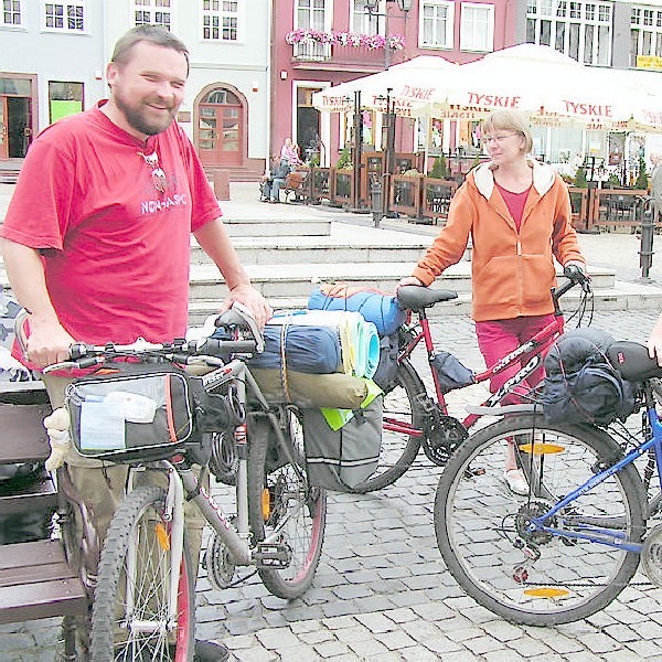 Rodzina Witkowskich przejechała rowerami trasę prawie 600 kilometrów!
