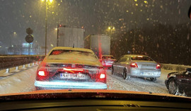 Trudne warunki na drogach w Białymstoku i Podlaskiem