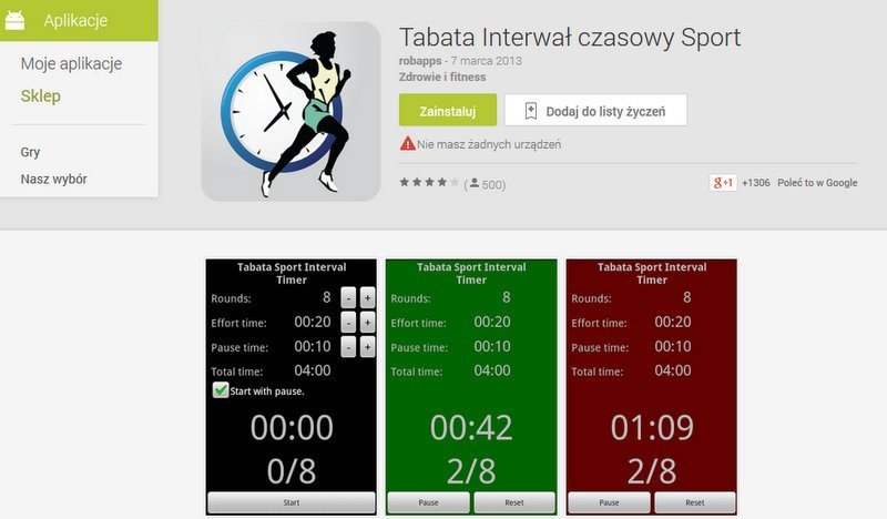 Tabata Timer - to aplikacja na smarfona, która może ułatwić...