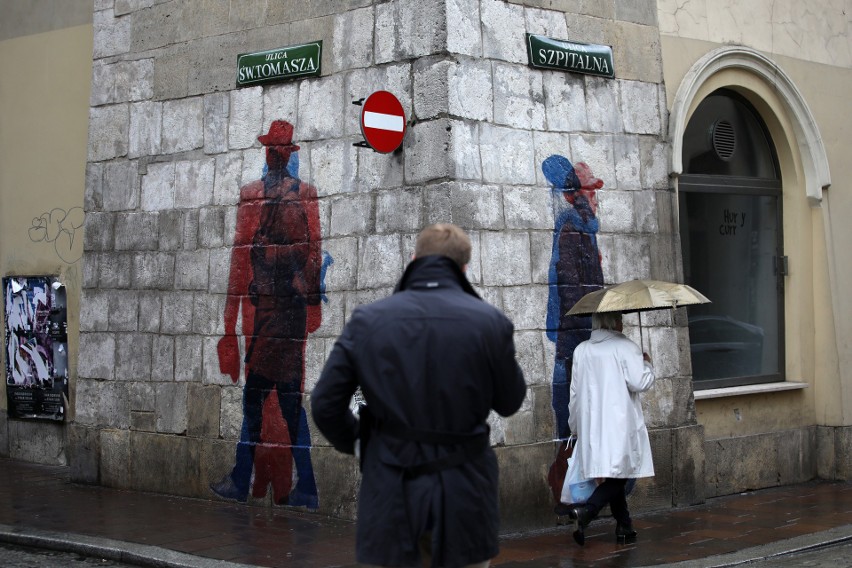 Kraków. Street art na zabytkowych kamienicach przy ulicy Szpitalnej [GALERIA]