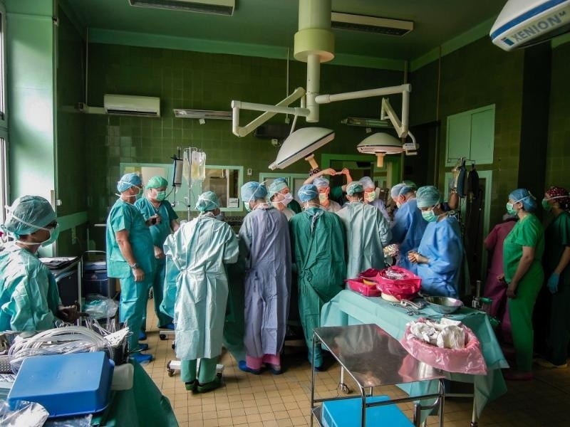 Pierwszy przeszczep nerki w Szpitalu Wojskowym