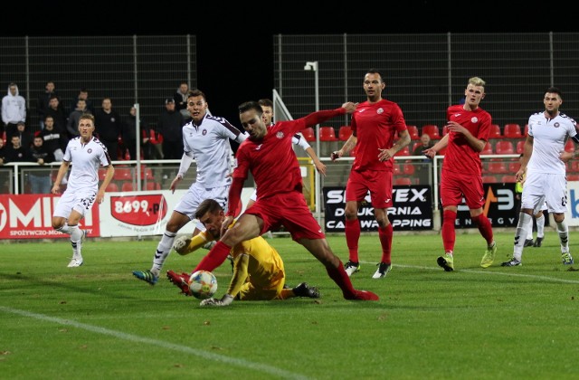 Piłkarzom Bytovii marzy się niespodzianka w starciu z Cracovią