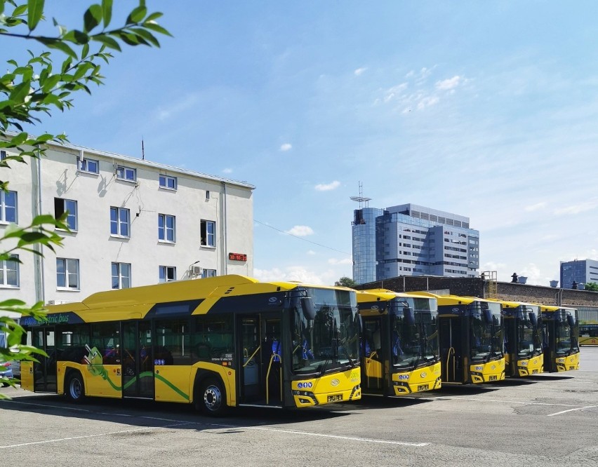 Katowice mają pięć nowych autobusów elektrycznych...