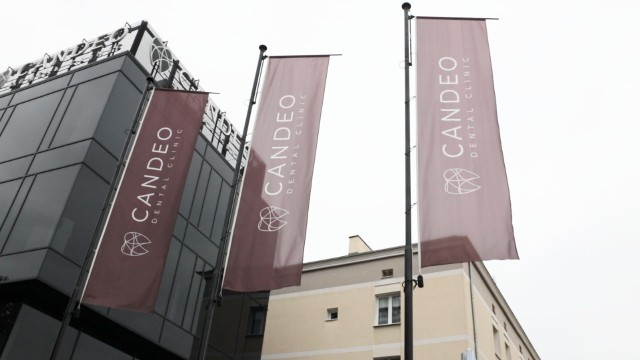 Budynek, w którym znajduje się klinka Candeo Clinic w Poznaniu, stał się przedmiotem sporu o majątek między ojcem a synem.