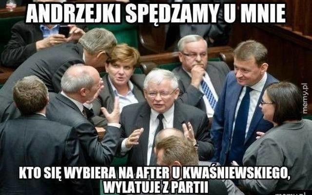 Imieniny ma Andrzej, a pije cały kraj. Zobacz najlepsze memy...