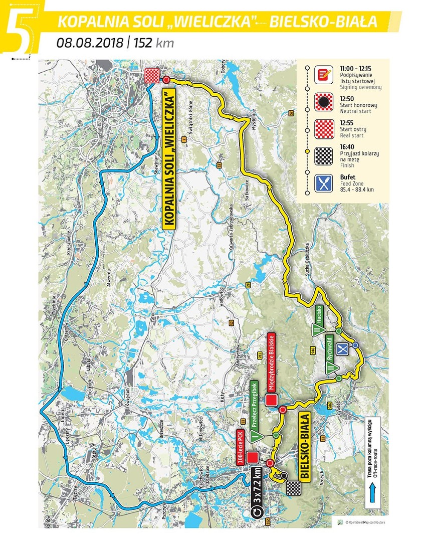 Tour de Pologne 2018: Etap 5 Kopalnia Soli Wieliczka -...