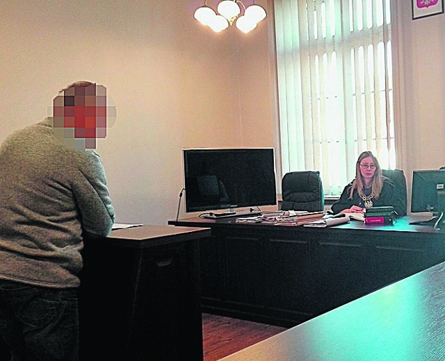 Półtorej godziny trwały przesłuchania świadków, na zdjęciu pracownik schroniska w Brodnicy. Na rozprawie nie było oskarżonego