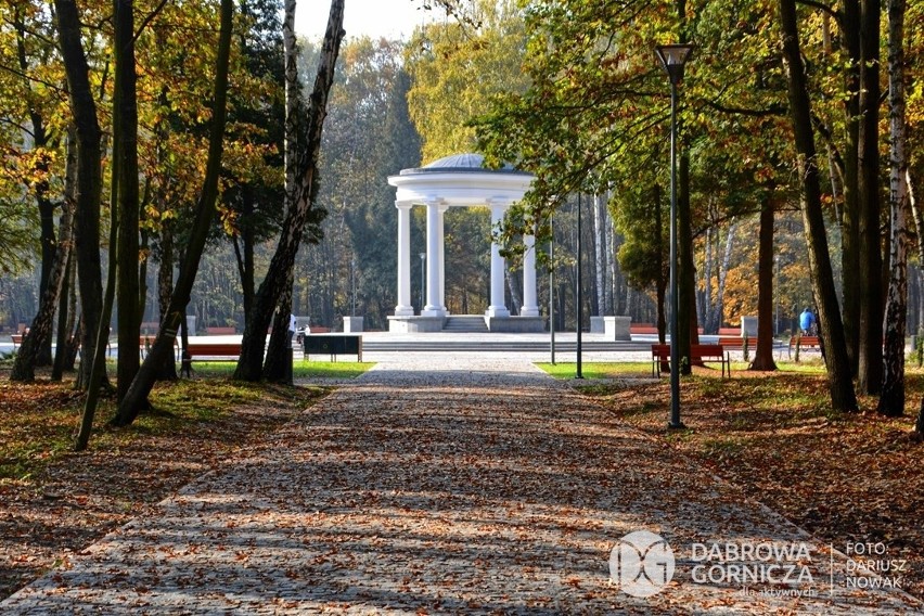 Dąbrowa Górnicza: piękna jesień w odnowionym Parku Zielona