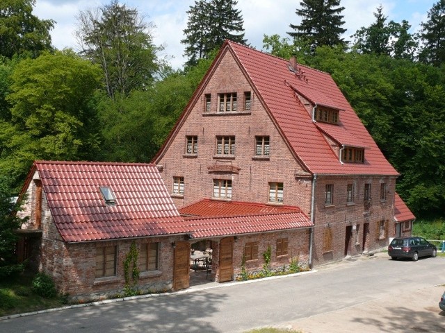 Tarnowo - młyn nad starą Regą.