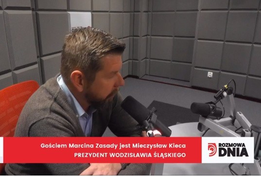 Dziś, 24 stycznia, Gościem Dnia DZ w Radiu Piekary był Mieczysław Kieca, prezydent Wodzisławia Śląskiego