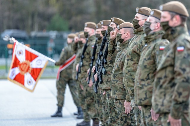 Przysięgę złożyło 42 nowych żołnierzy 9 Łódzkiej Brygady Obrony Terytorialnej
