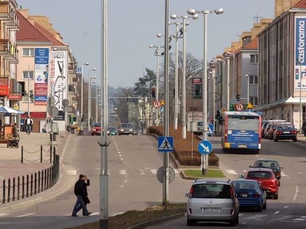 Centrum Koszalina: ulica Zwycięstwa