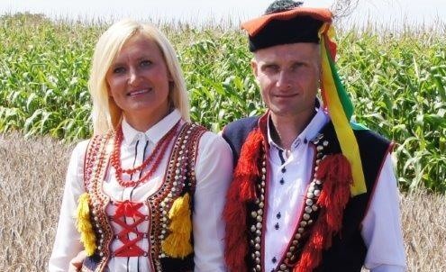 Anna Misiaszek i Mariusz Kliś pełnią honory starostów Dożynek Gminnych 2018 w Nowym Korczynie.